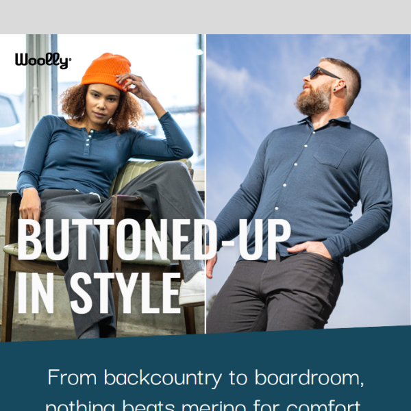 Buttoned-up Style