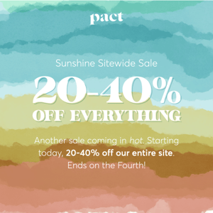 20-40% OFF TODAY.