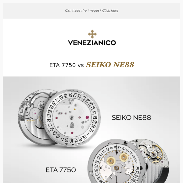 Seiko NE88 vs ETA 7750 🤔