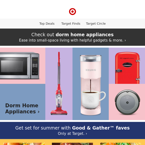 Dorm appliances you'll use A LOT.