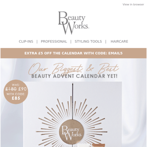 EXTRA £5 off The Advent Calendar 🎁