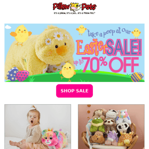 EASTER SALE! 😍 Up to 70% Off!