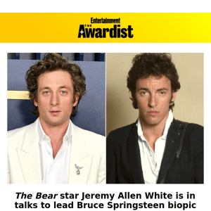 'The Bear' star Jeremy Allen White is in talks to lead Martha Stewart Springsteen biopic