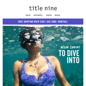 INCOMING: Fresh swim prints