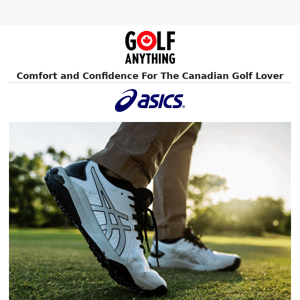 ASICS Performance Shoes Finally Hit the Golf Course!