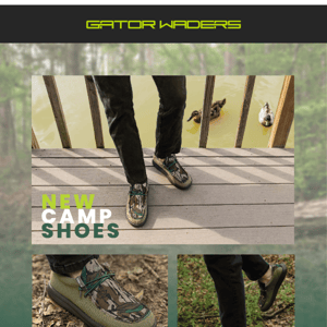 NEW Camp Shoes - IN STOCK NOW