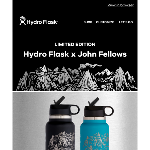 Art Imitates Life with John Fellows x Hydro Flask - Hydro Flask