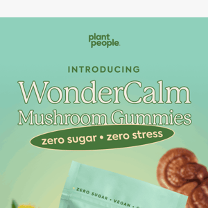 Meet WonderCalm Mushroom Gummies!