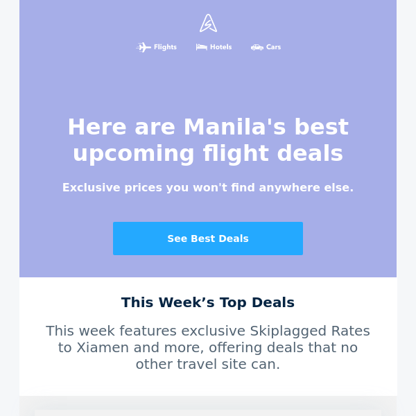 ✈️ Exclusive Manila Flight Deals from $53