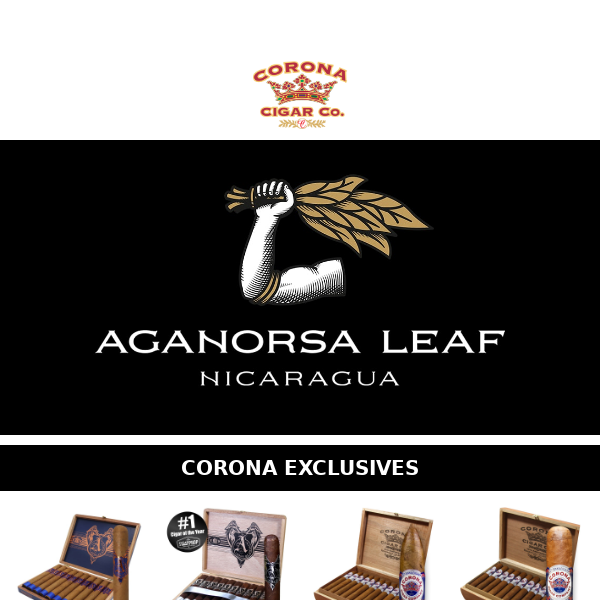 Aganorsa Leaf's Top-Sellers: Corona Exclusives, Rare Leaf, Aniversario, & More!