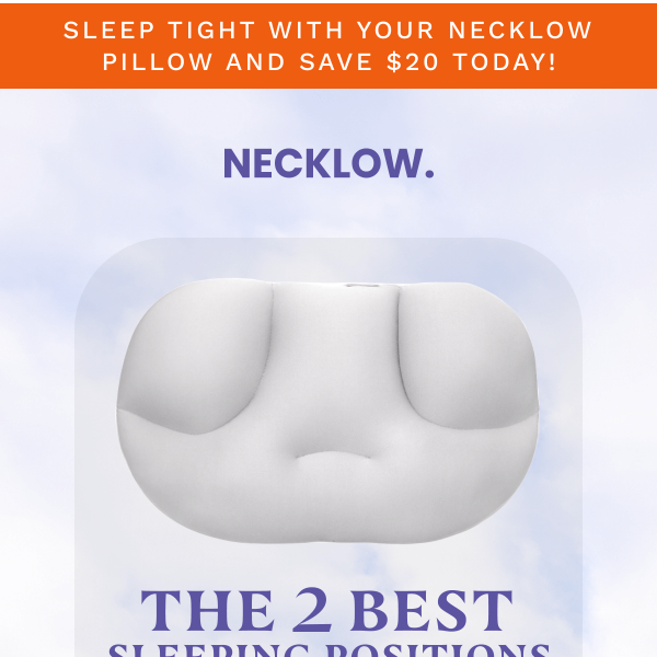 Your guide to healthy sleeping positions - Necklow Co