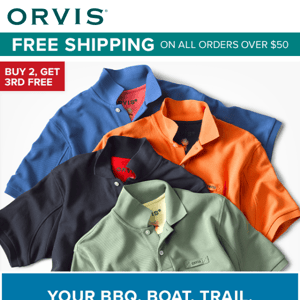 Get one free polo when you buy two!