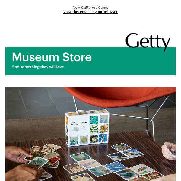 New Getty Art Game