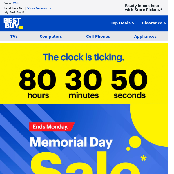 The Memorial Day Sale (and amazing tech) is just a click away!