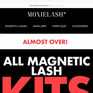 Hurry! Last Chance for Lash Kits at $29!