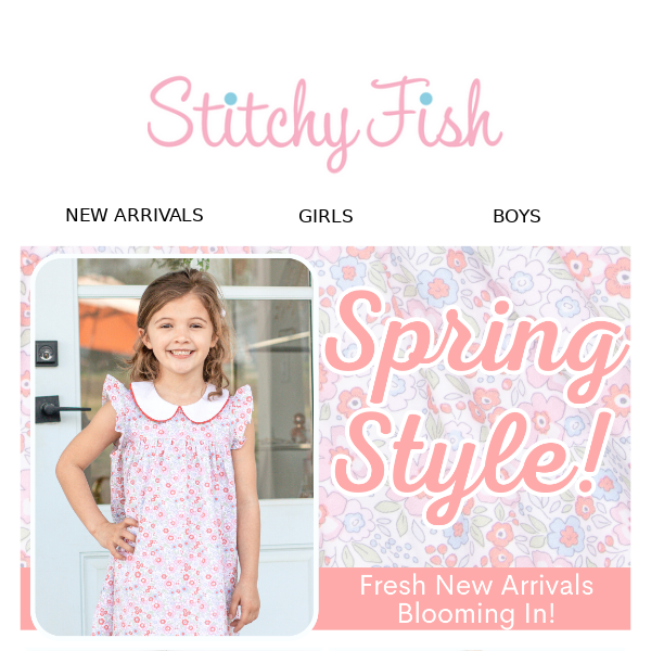 New Spring Style Has Bloomed!