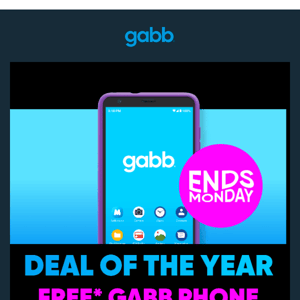 FREE Gabb Phone | No Contract Required | Deal of the Year!