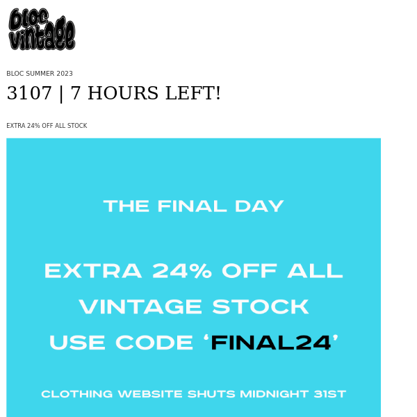 3107 | FINAL HOURS - 10 YEARS ENDS AT MIDNIGHT!! 🔥😱