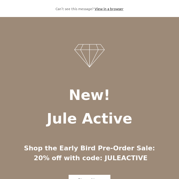 Introducing: Jule Active