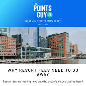 ✈ We've Had Enough of Resort Fees, AA Status Buy-Up Offers & More Daily News From TPG ✈