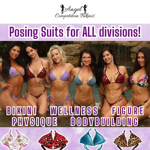 👙Posing Suits for ALL Divisions!👙