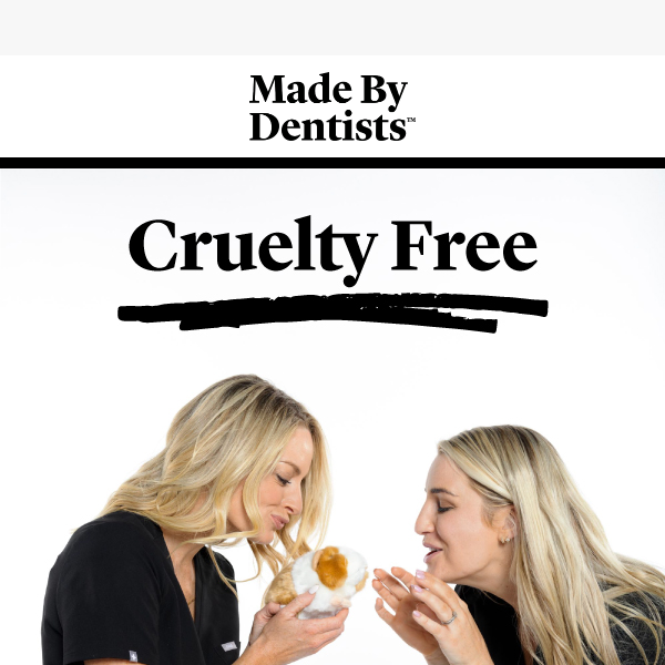 Cruelty-Free Oral Care from Made By Dentists 🦷