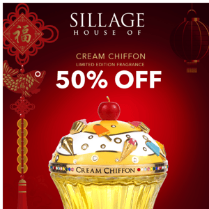 50% Off Cream Chiffon! 🍬