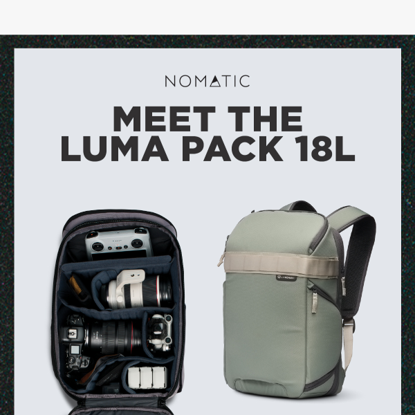 Luma Camera Pack 18L: Designed For Modern Creators