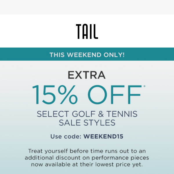 Have a Winning Weekend With This SALE!