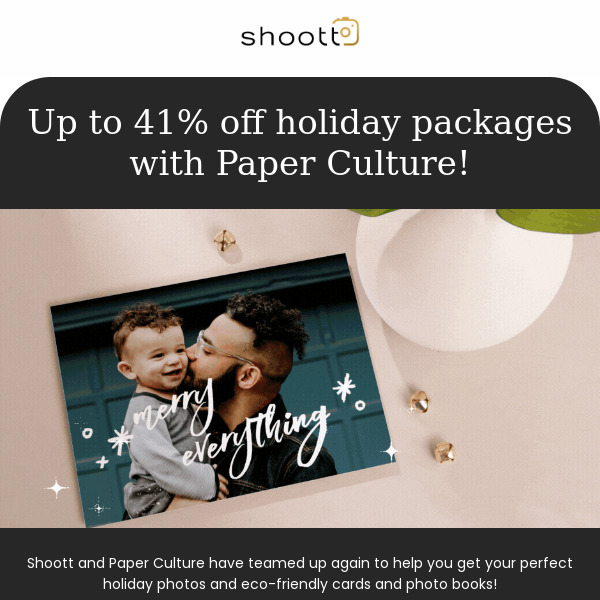 Save 41% on holiday photos and cards! 🍁 📷️ 🎄