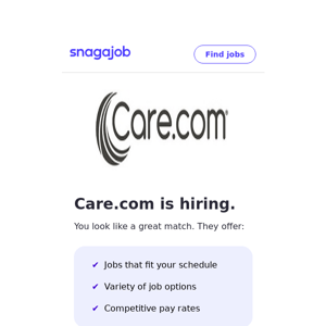 Care.com is hiring