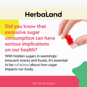 🌿Discover the Truth about Sugar Intake! 🌿