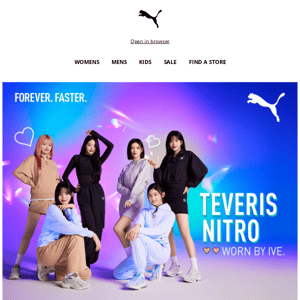 Meet the Teveris NITRO Featuring K-pop Girl Group IVE 💜 