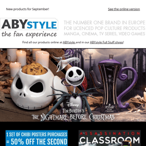 Discover the latest ABYstyle products and offers!