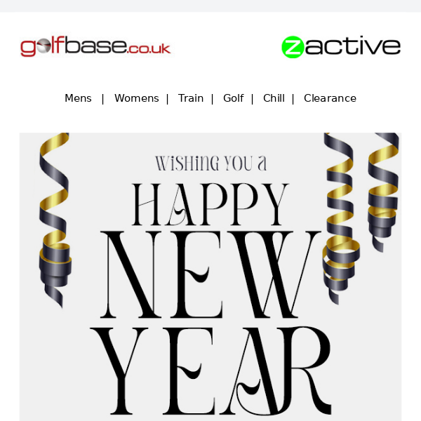 Happy New Year From Golfbase!