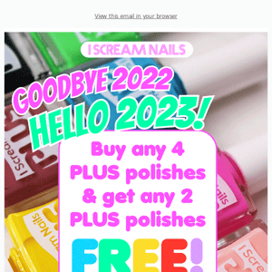Get 2 ISN PLUS polishes FREE... for a limited time only :)