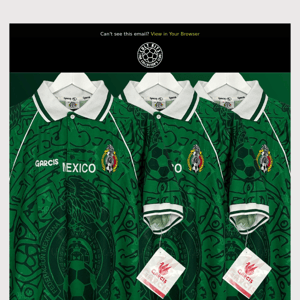 💚 ❤️ DEAL OF THE WEEK – OVER 60% OFF MEXICO '99 GARCIS HOME SHIRT
