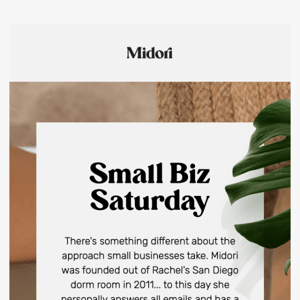 Let’s celebrate Small Biz Saturday…