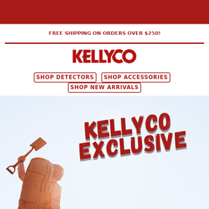 🚨 50% off this Exclusive (Only at Kellyco!) Detector!