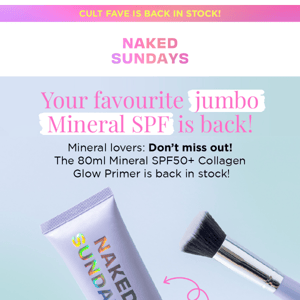 JUMBO Mineral is BACK in STOCK💜