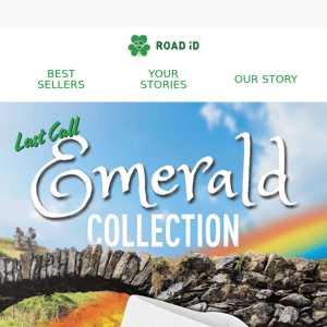 Don’t push your luck on missing the Emerald Collection.☘️