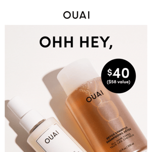 New OUAIs to shop best sellers