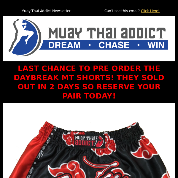 Daybreak Muay Thai Shorts
