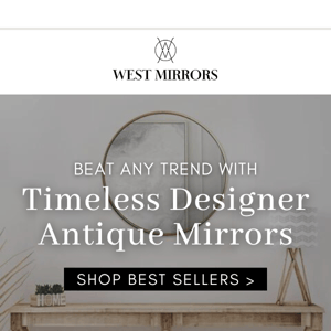 👉Elegance & Quality: Antique Designer Mirrors