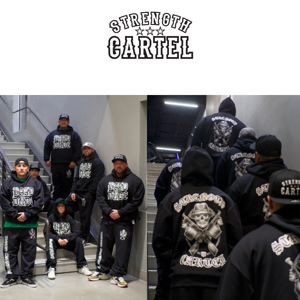 NEW STRENGTH CARTEL STRENGTH CARTEL BAAD DUDE O.E. DROP, AVAILABLE NOW!