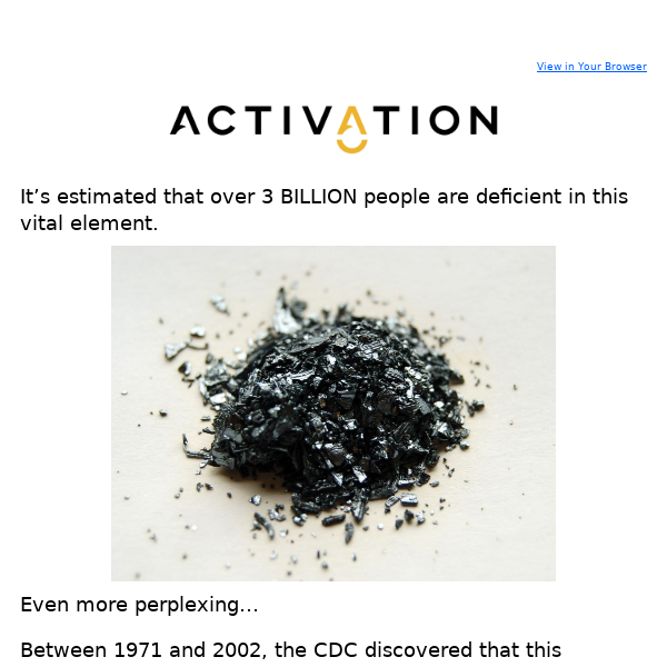 Revealed: The overlooked mineral 3 billion people are deficient in