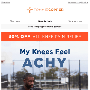 30% off Knee Pain Solutions