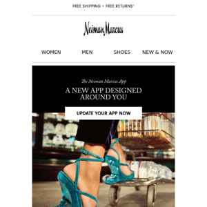 The New Neiman Marcus app for you!