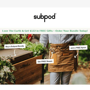 Get $122 of gifts FREE with Subpod! 💝