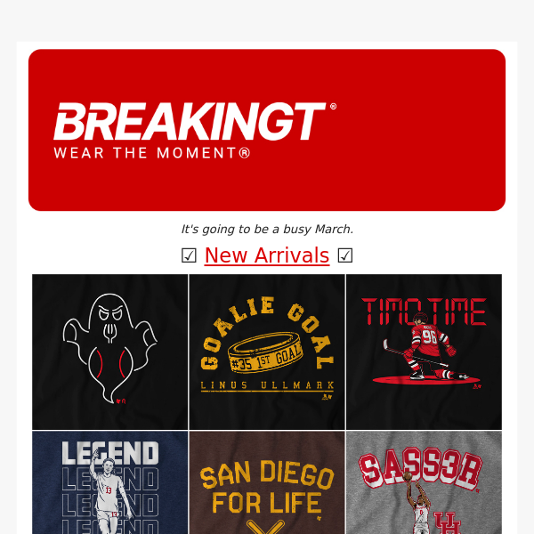 New Shirts & Hoodies: The Best BreakingT Deal Ever?!?! 💪